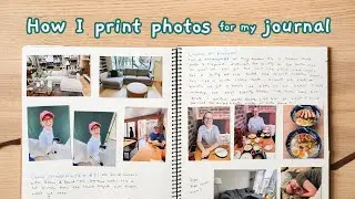 How I Print Photos For My Journal Using Journal Helper 🖨️💖 paper & printer recs + tips & tricks
