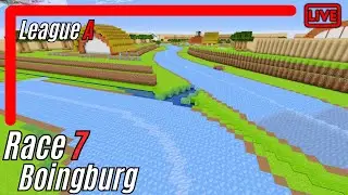 League A, Race 7 - Boingburg | BRWC | Minecraft Ice Boat Racing League