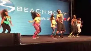 First Live Cize workout with Shaun T and his crew