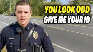 Unexpected ID Refusal Stuns Officer! Police Left Speechless in Viral Audit Moment