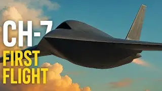 Китайский беспилотный бомбардировщик-невидимка CH-7 совершил первый полет