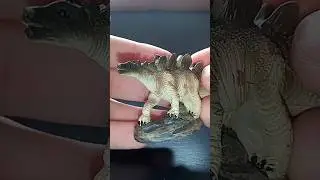 Ornamento de Resina da Daiso Estegossauro Series Dinosaur #youtubeshorts #stegosaurus #daisojapan