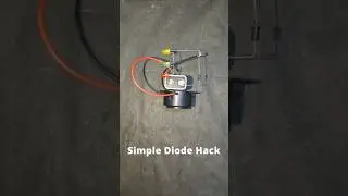 simple diode hack #experiment #shorts #ytstudio