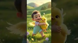 🐣 chick and baby👶: A heartwarming moment