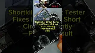 Shortkiller Circuit Tester Fixes iPhone 13 Short Circuit Instantly#repairtools #iphone13#shortcircui