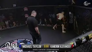 Ragin Fighting Championships 2 - Michael Taylor vs Kameron Alexander [Full Fight] #mma