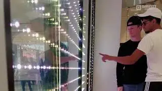 Westfield Transparent LED Glass Pop-Up Display