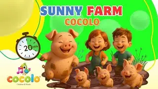 Cocoló Farm Animals | Sing and Dance | Kids Educational Songs
