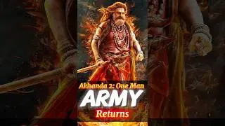 Akhanda 2: One Man Army Returns 💥 | Nandamuri Balakrishna | #akhanda #akhanda2 #southmovie