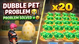 FREEFIRE STEAL A PET DUBBLE PET GLITCH 🔥😱 STEAL A PET DUBBLE BASE GLITCH 😱😱 #Freefirehack #newglitch