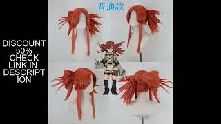 Cosplay Wig for GACHI AKUTA Riyo Reaper