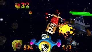 [4K] Crash Bandicoot: The Wrath of Cortex, PS2 Nostalgia Gameplay | #4 Warp Zone 4 &ndash; Air Realm