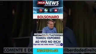 Bolsonaro levando ESPORRO ao vivo! 😤😡