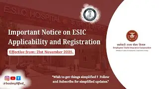 ESIC New Rules 2025 | ESIC Applicability, Registration & Wage Definition Explained