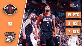 Kevin Durant - 19 Points, 3 Steals, 3 Assists vs Thunder - 2025-26 Regular Season