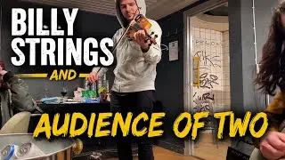 Billy Strings backstage in Sweden - East Tennessee Blues 