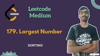 Largest Number | Leetcode daily challenge | Leetcode Medium