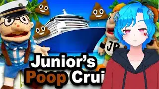 DISGUSTING! | SML Movie: Junior&rsquo;s Poop Cruise REACTION