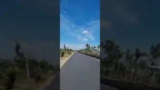 Somewhere in Telangana State, Road Development on its peak - Gues where? #kcr #telangana