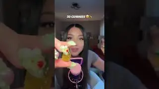 3D GUMMIES #asmr #fyp