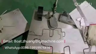 High Efficiency 3D CNC &Oslash;3-8mm Wire Bending Machine for Auto Parts