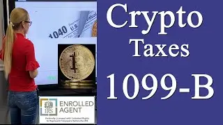 1099B, Crypto taxes, Cryptocurrency Taxes explained on 1099b