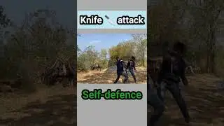 Street fight knife attack😱|Self defence🔥#streetfighte#knifeattack#fightingtricks