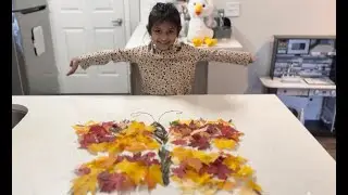 Fall Butterfly Challenge 🍁🦋 | Fun Craft with Naysha!