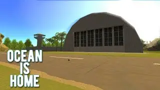 Ангар с самолётом ➜ Ocean Is Home: Survival Island