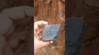 #shorts #explore #geology #rocks #basalt #geologist #field #experiment #practice #science #facts