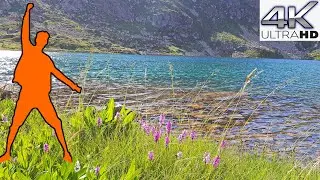 1MIN D'EVASION EN MONTAGNE, Les Sublimes Etangs de Fontargente, Aston - ARIEGE PYRENEES 4K
