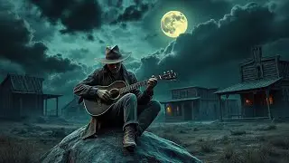 Echoes from Cursed Ground | A Dark Country Rock & Gothic Western Music Mix 2025