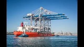 How Ports of Auckland got three new container cranes into the City of Sails