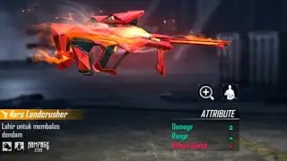 Review Incubator AUG - Earthstomper Guns with Attribute | Free Fire Indonesia