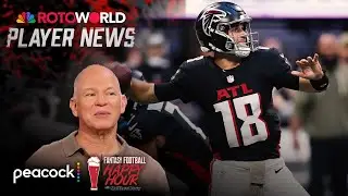 Kirk Cousins starting for Falcons boosts Allgeier stock | Fantasy Football Happy Hour | NFL on NBC