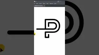 P Alphabet Logo #shorts #youtubeshorts