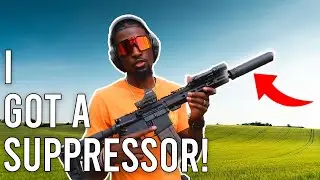 Впервые стреляю глушителем! (Aero Precision Lahar-30)