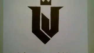 how to draw Lebron James Logo #4 Sign Symbol Emblem Easy Step By Step NBA Superstar
