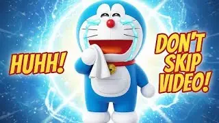 Doraemon is crying 