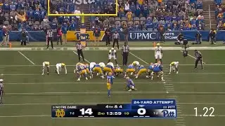 Field Goal Game Film / Scrimmage Film - Samuel Carpenter