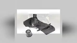 Hot Pressing Tank Craft Quality 100% Dry Carbon Fiber Cold Air Intake System for S4 S5 B8 EA837