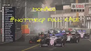 LECLERC AMAZING OVERTAKES #NOTTHEGP MONACO PART 2 FULL RACE