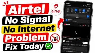 Airtel network problem | Airtel 5g network problem | Airtel network problem solution Today