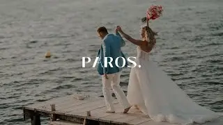 Wedding in Paros, Greece| fun, upbeat destination wedding film | by Phosart.