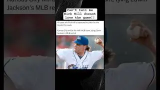 With rich hill pitching Yall think Jamie Moyer would comeback???🤷🏽&zwj;♂️ #shorts #mlb #sports