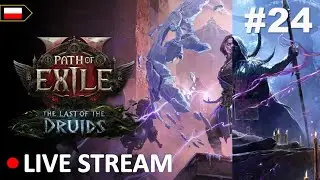 PoE 2 || Live Stream || Tornado Huntress i Spark CoC Stormweaver || Budujemy nową Atziri Temple #24