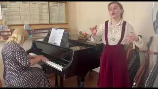 Софія Мілян конц. Інна Питель  «Чого ж вода» М. Лисенко