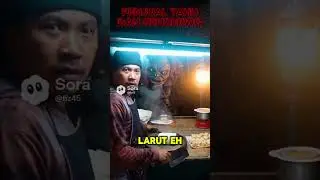 Penjual Tahu Di Datangi Genderwo #anomali #hantu #shorts