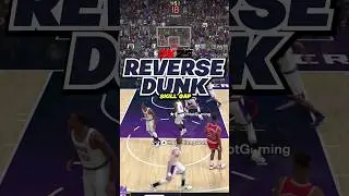 HOW TO REVERSE DUNK #nba2k #shorts