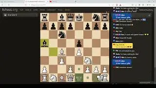 trap against  e4  e5 #chess #hikaru